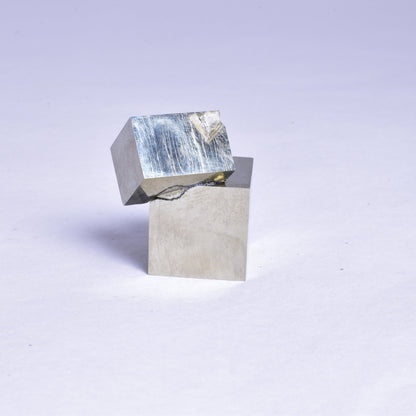 PYRITE CUBE CLUSTER, LA RIOJA, SPAIN M30