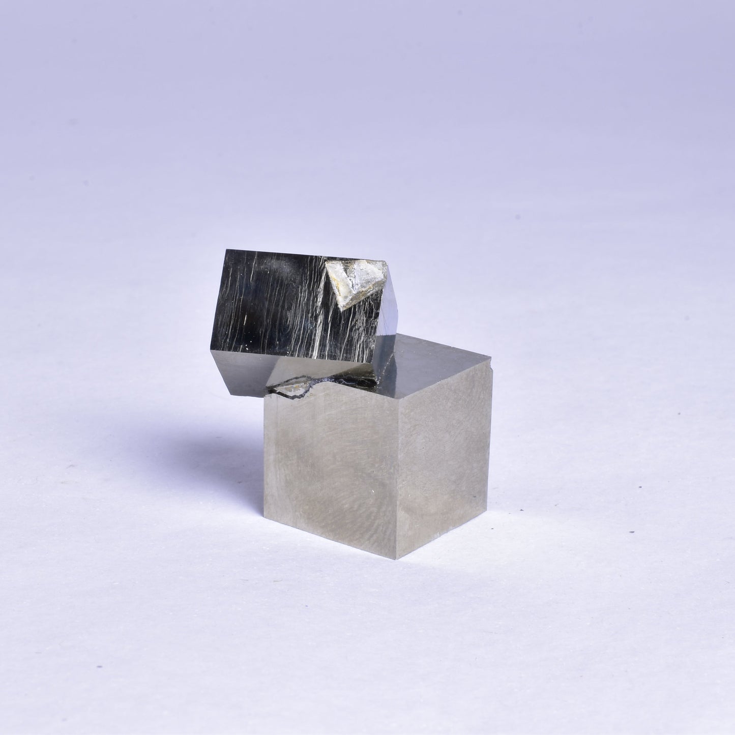 PYRITE CUBE CLUSTER, LA RIOJA, SPAIN M30