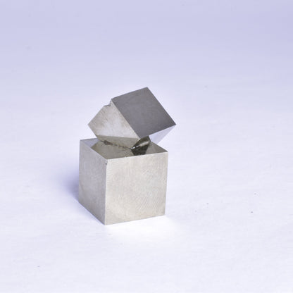 PYRITE CUBE CLUSTER, LA RIOJA, SPAIN M30