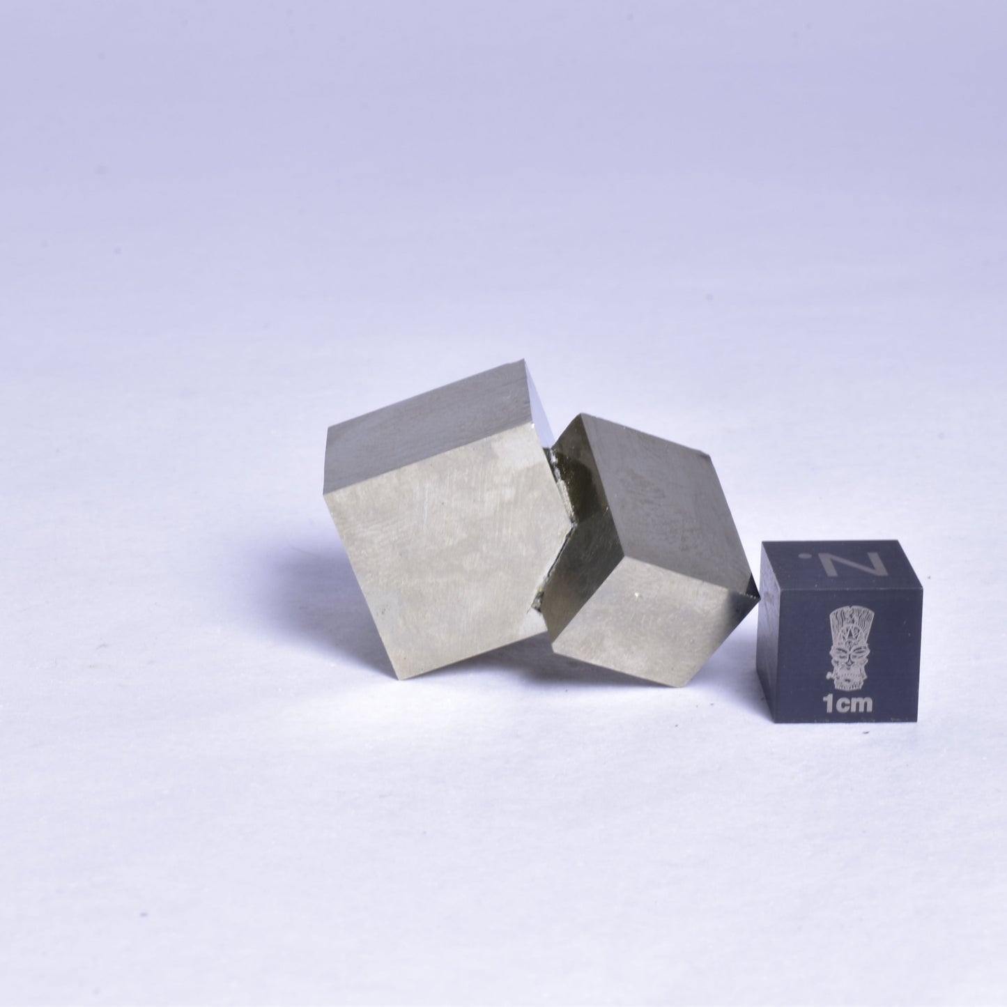 PYRITE CUBE CLUSTER, LA RIOJA, SPAIN M30