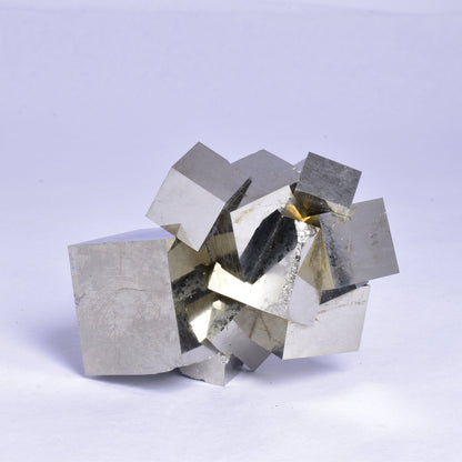 PYRITE CUBE CLUSTER, LA RIOJA, SPAIN M93