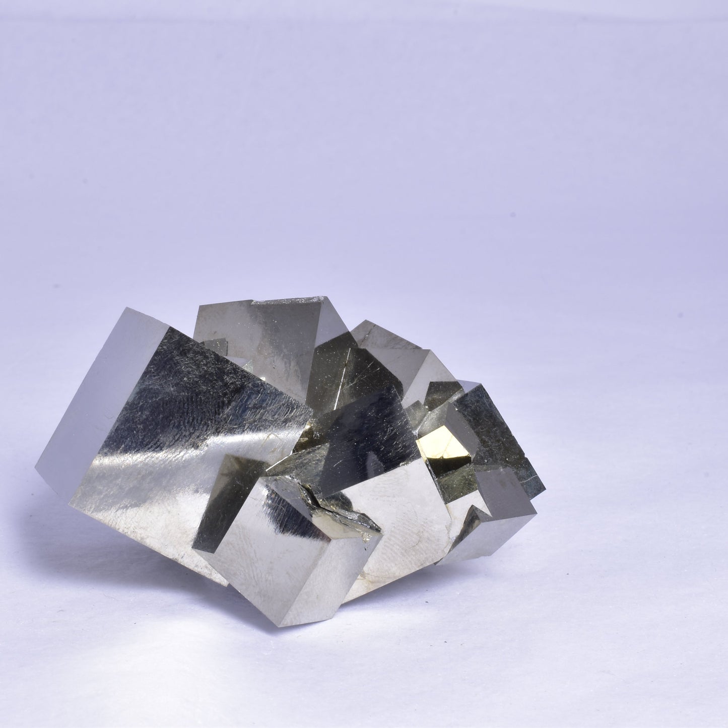 PYRITE CUBE CLUSTER, LA RIOJA, SPAIN M93