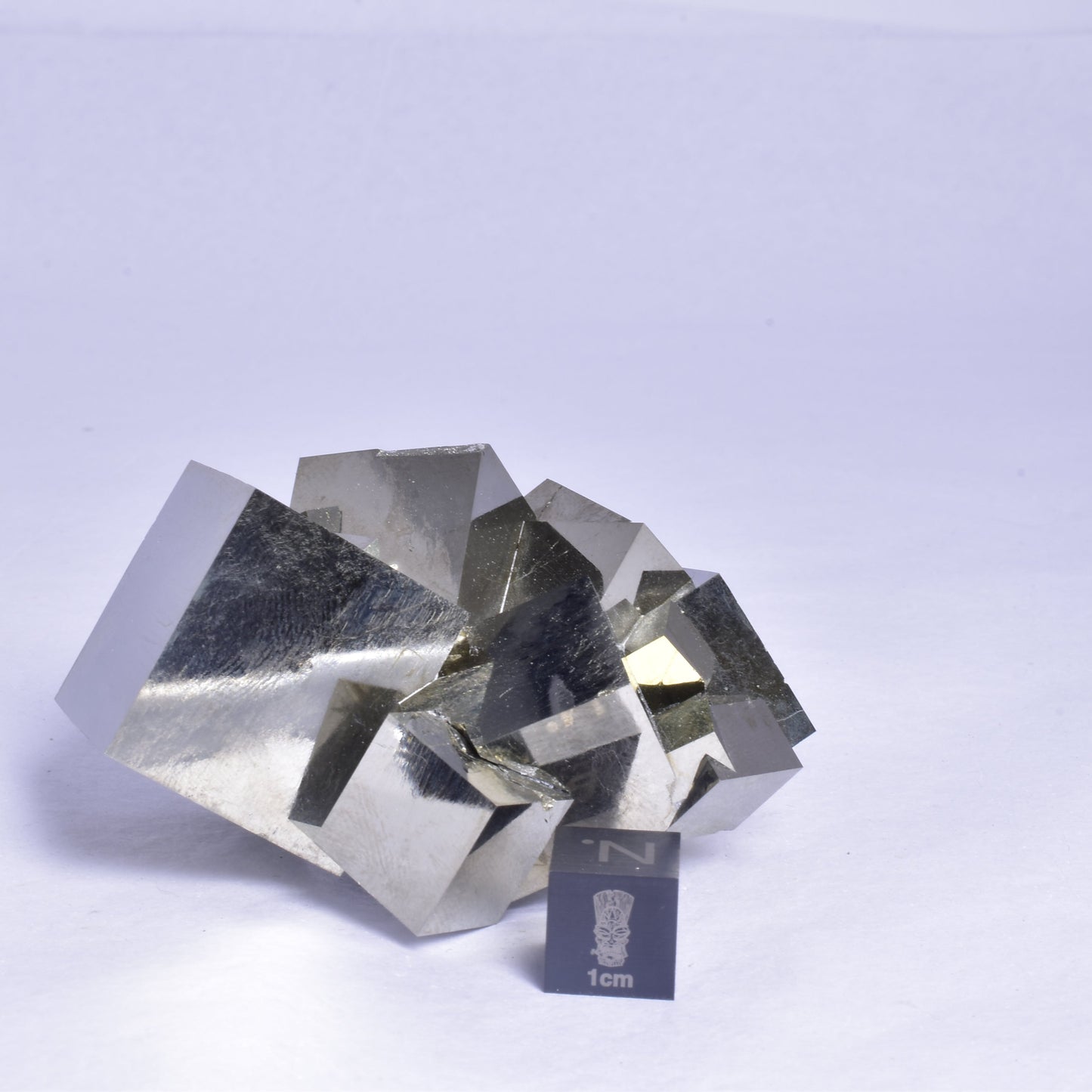 PYRITE CUBE CLUSTER, LA RIOJA, SPAIN M93