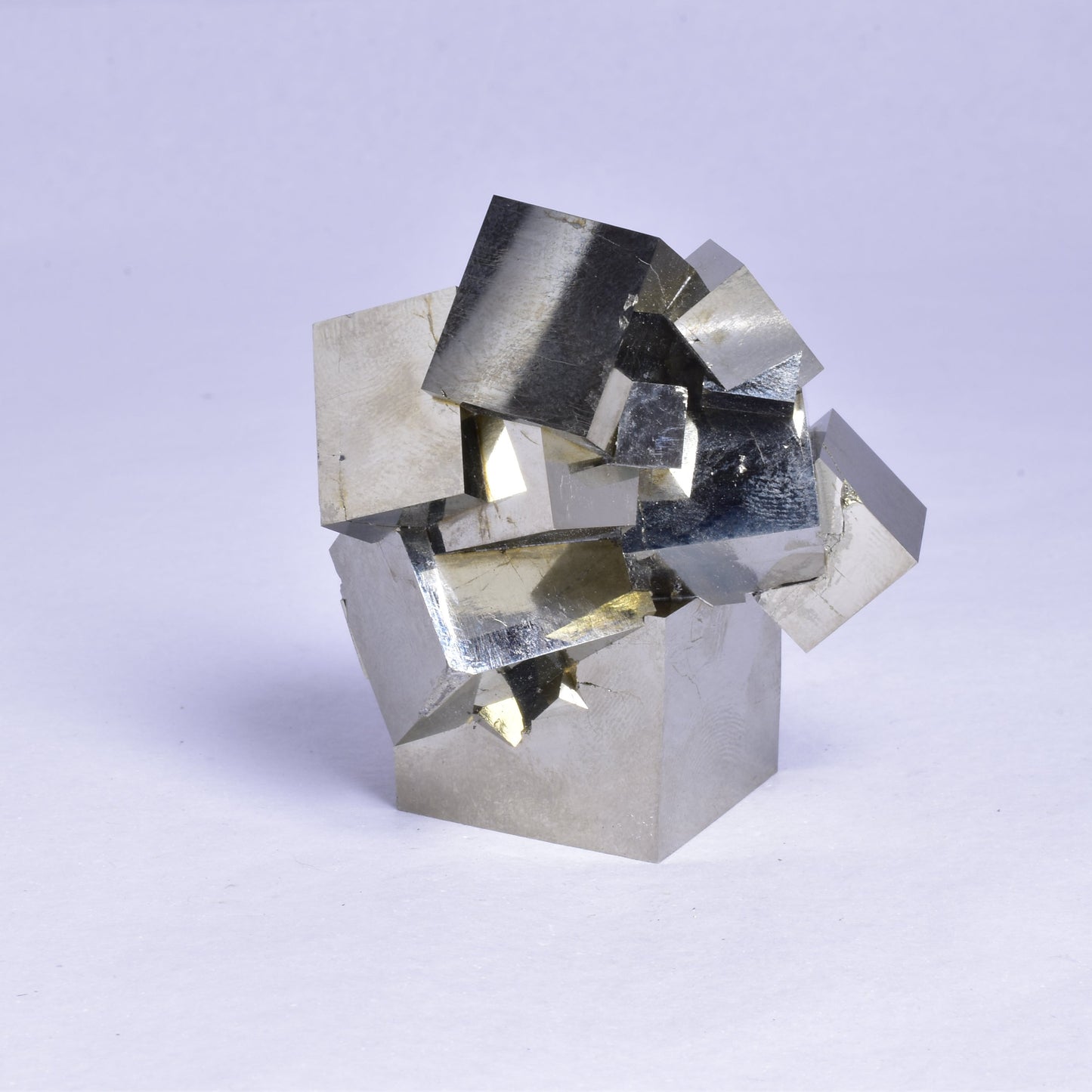 PYRITE CUBE CLUSTER, LA RIOJA, SPAIN M93