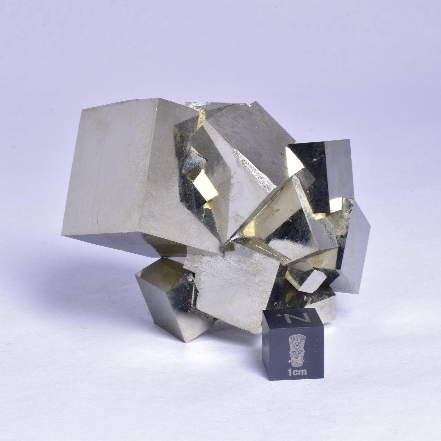 PYRITE CUBE CLUSTER, LA RIOJA, SPAIN M93