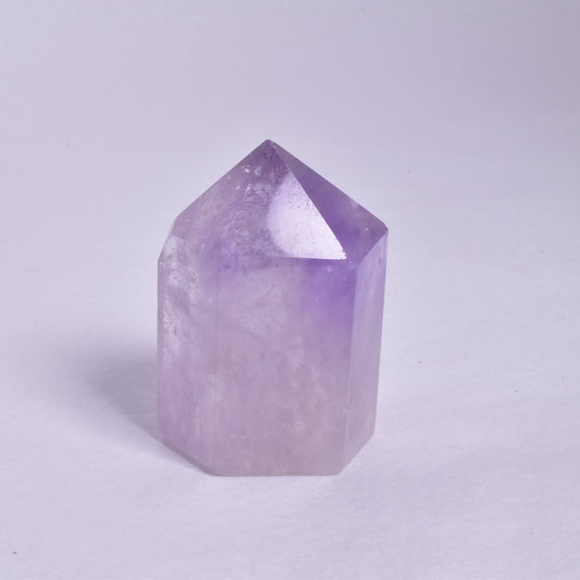 AMETHYST CRYSTAL POINT 6 SIDED P57
