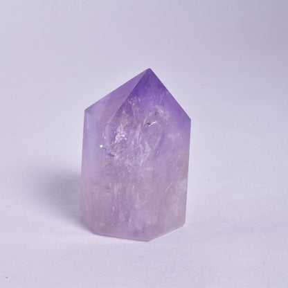 AMETHYST CRYSTAL POINT 6 SIDED P57