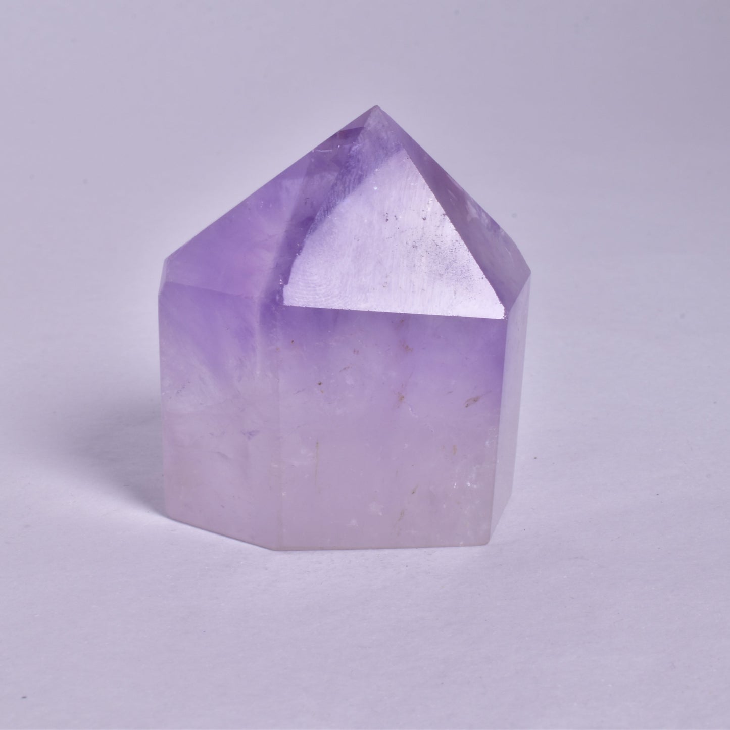 AMETHYST CRYSTAL POINT 6 SIDED P46