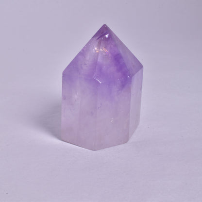 AMETHYST CRYSTAL POINT 6 SIDED P46