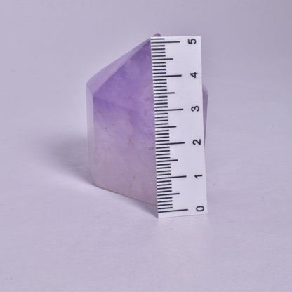 AMETHYST CRYSTAL POINT 6 SIDED P46