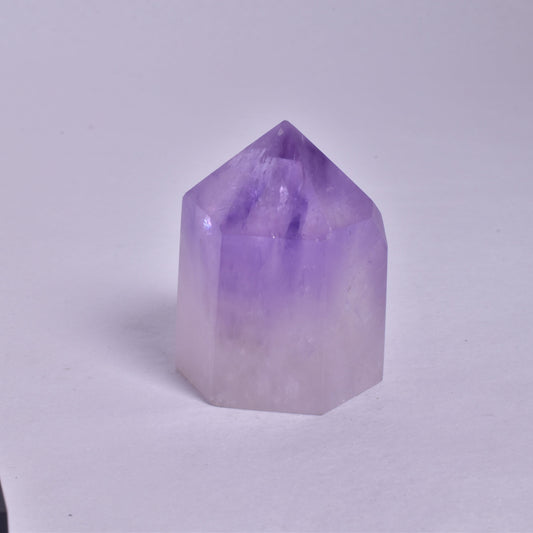 AMETHYST CRYSTAL POINT 6 SIDED P59