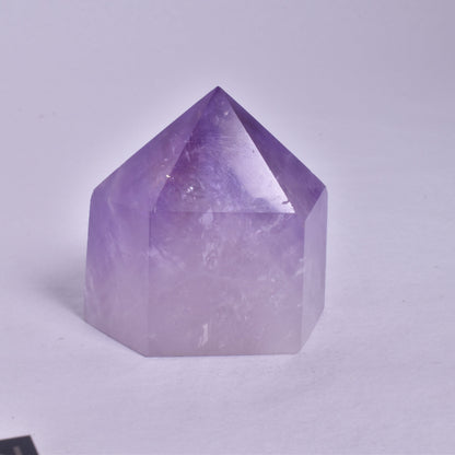 AMETHYST CRYSTAL POINT 6 SIDED P113