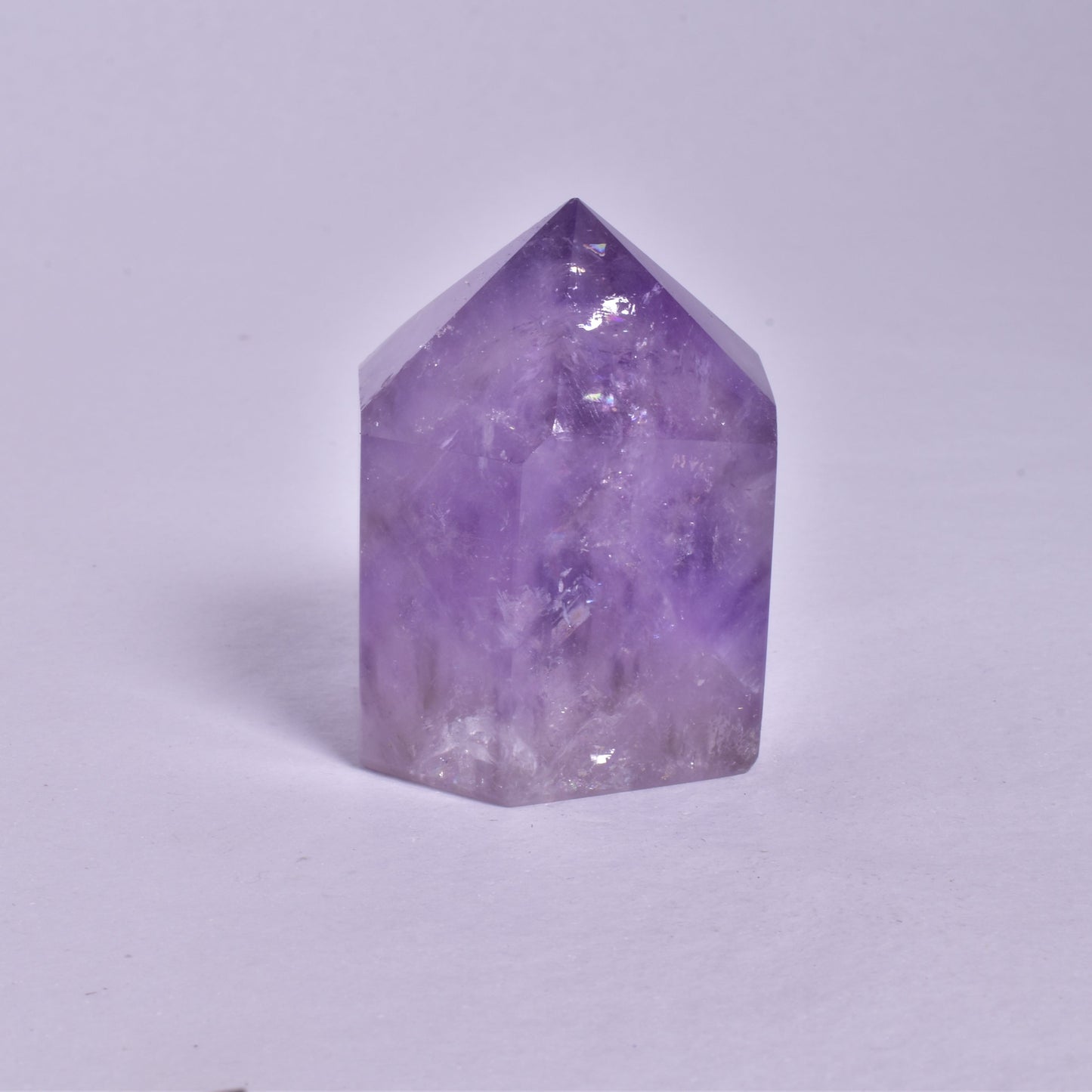 AMETHYST CRYSTAL POINT 6 SIDED P111