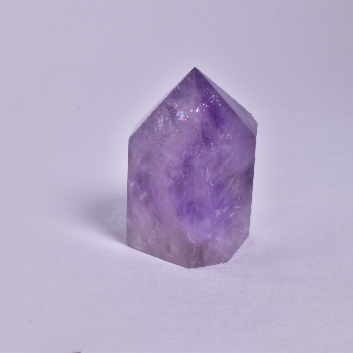 AMETHYST CRYSTAL POINT 6 SIDED P111