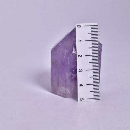 AMETHYST CRYSTAL POINT 6 SIDED P111