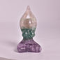 FLUORITE FEMALE YOGA POSE P114