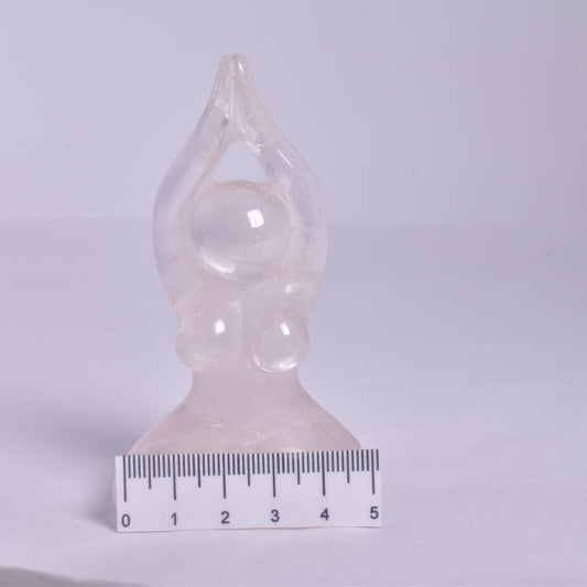 ROSE QUARTZ FEMALE YOGA POSE P115