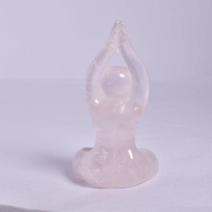 ROSE QUARTZ FEMALE YOGA POSE P115