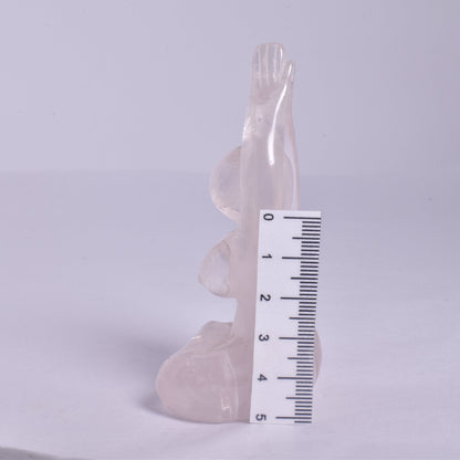 ROSE QUARTZ FEMALE YOGA POSE P115