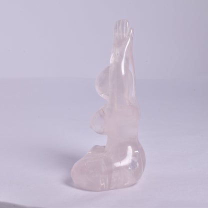 ROSE QUARTZ FEMALE YOGA POSE P115