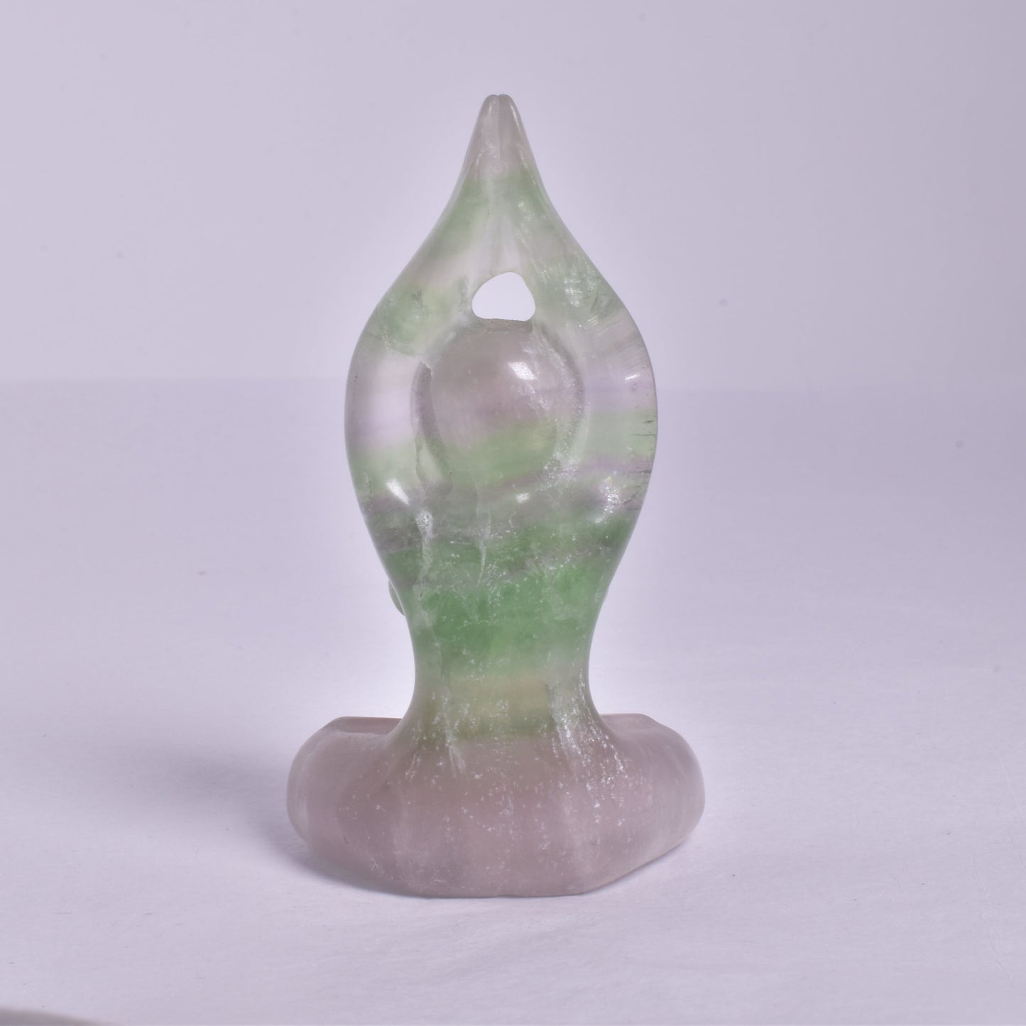 FLUORITE FEMALE YOGA POSE P116