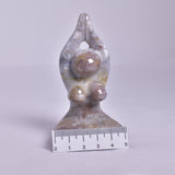 MOSS AGATE FEMALE YOGA POSE P123