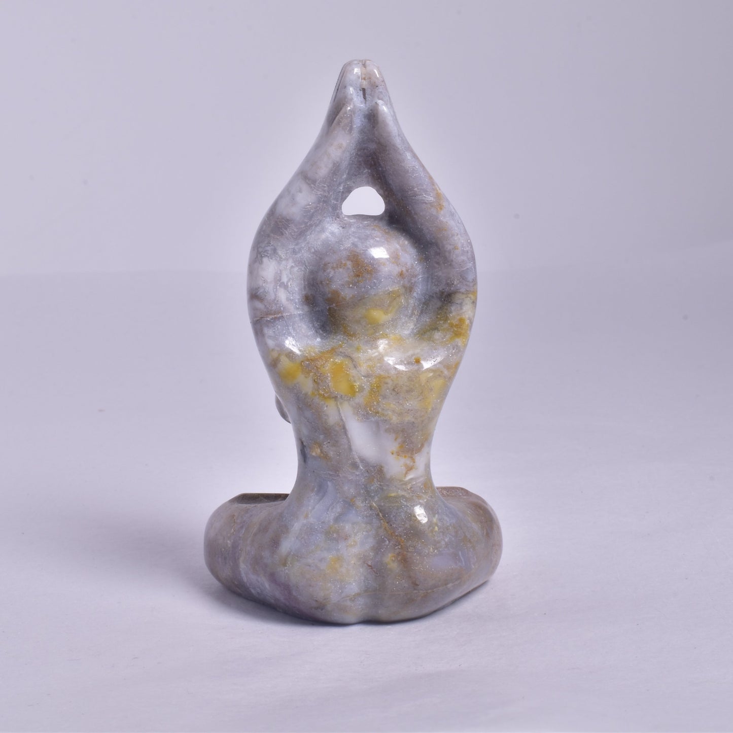 MOSS AGATE FEMALE YOGA POSE P123