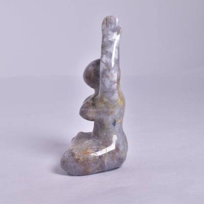 MOSS AGATE FEMALE YOGA POSE P123