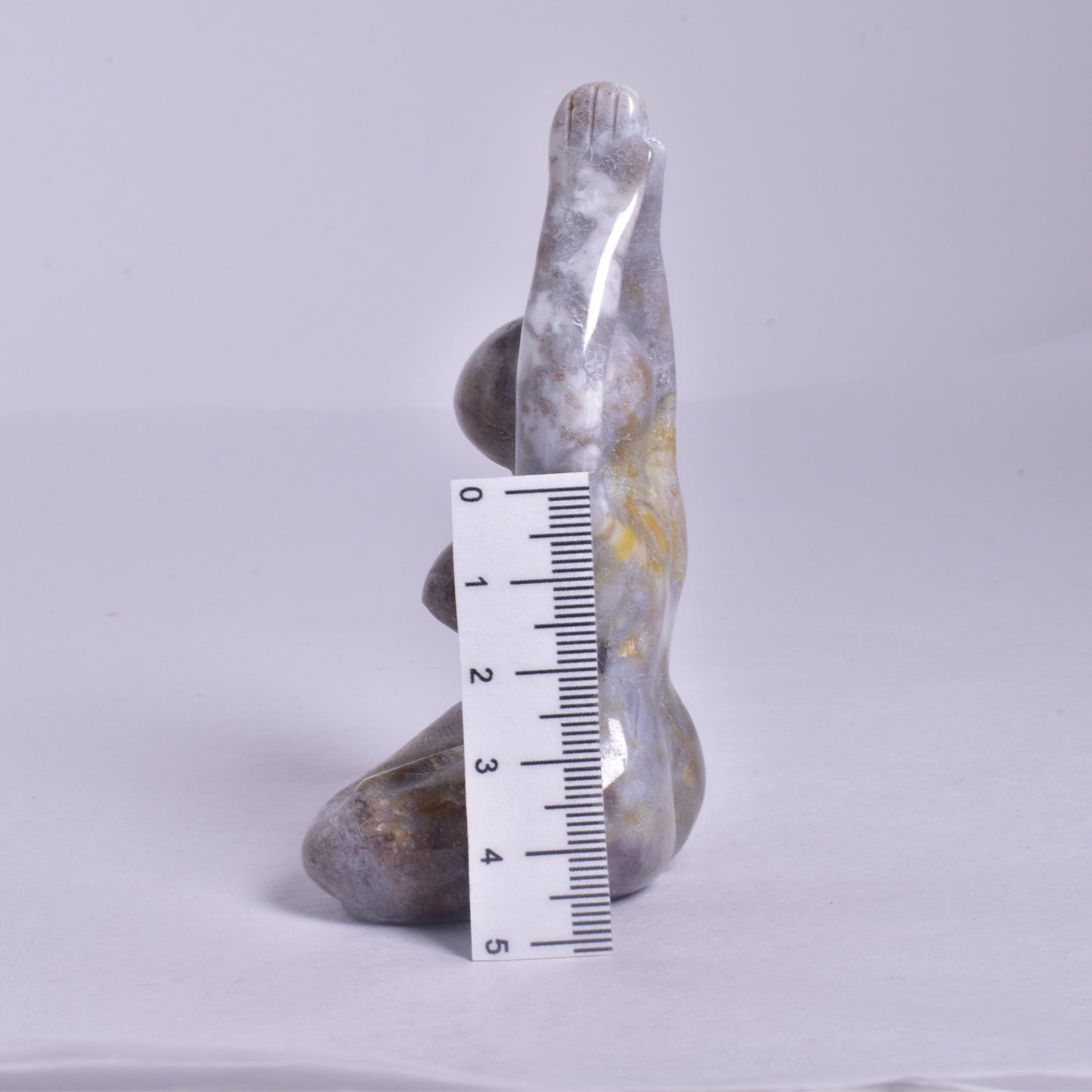 MOSS AGATE FEMALE YOGA POSE P123