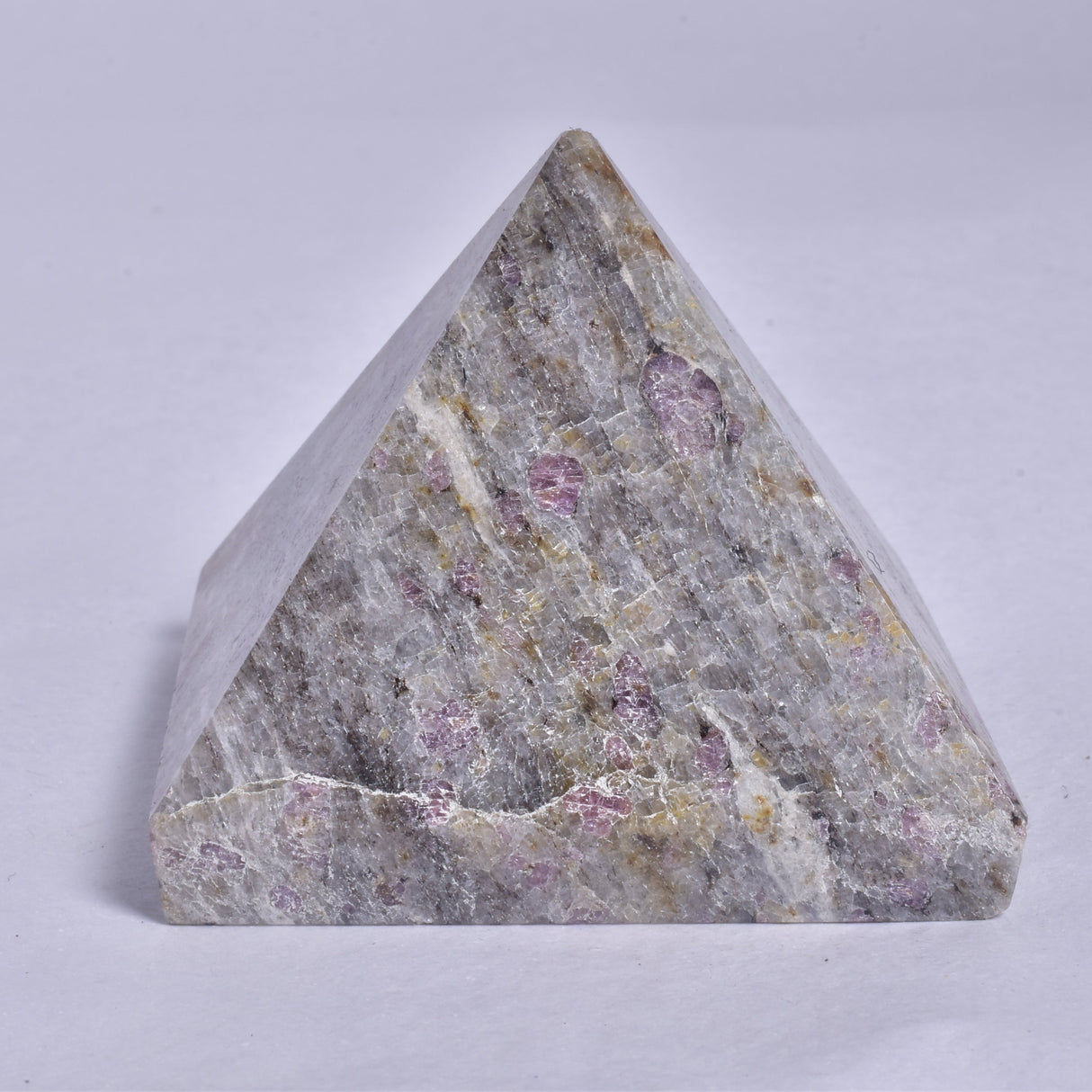 RUBY IN MATRIX CRYSTAL PYRAMID P124