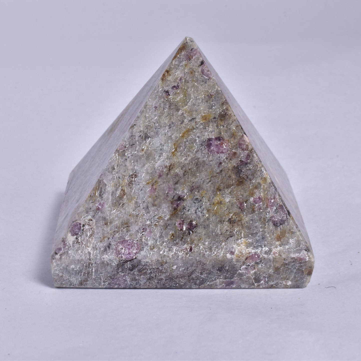 RUBY IN MATRIX CRYSTAL PYRAMID P124