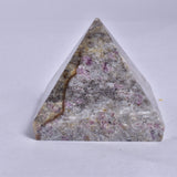 RUBY IN MATRIX CRYSTAL PYRAMID P124