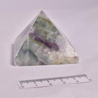 FLUORITE CRYSTAL PYRAMID P939