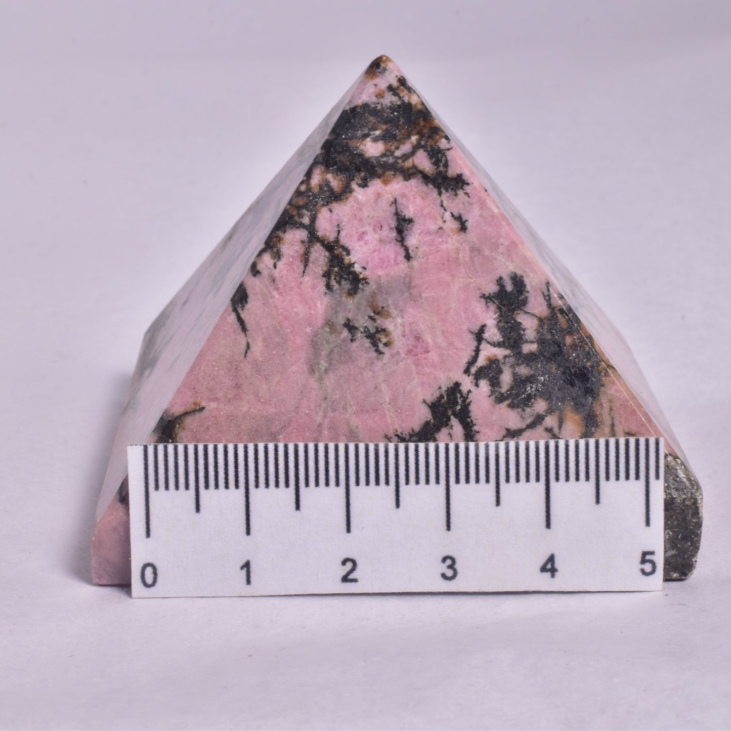 RHODONITE CRYSTAL PYRAMID P125