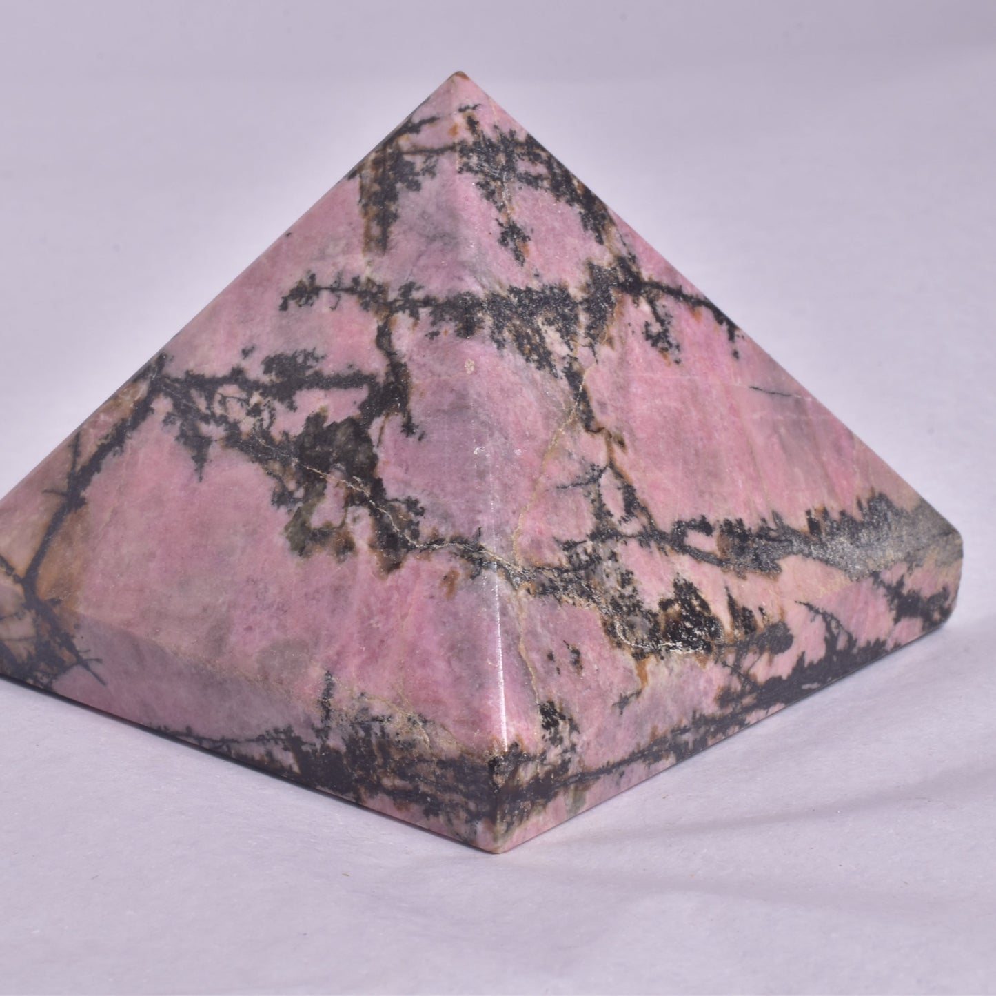 RHODONITE CRYSTAL PYRAMID P125