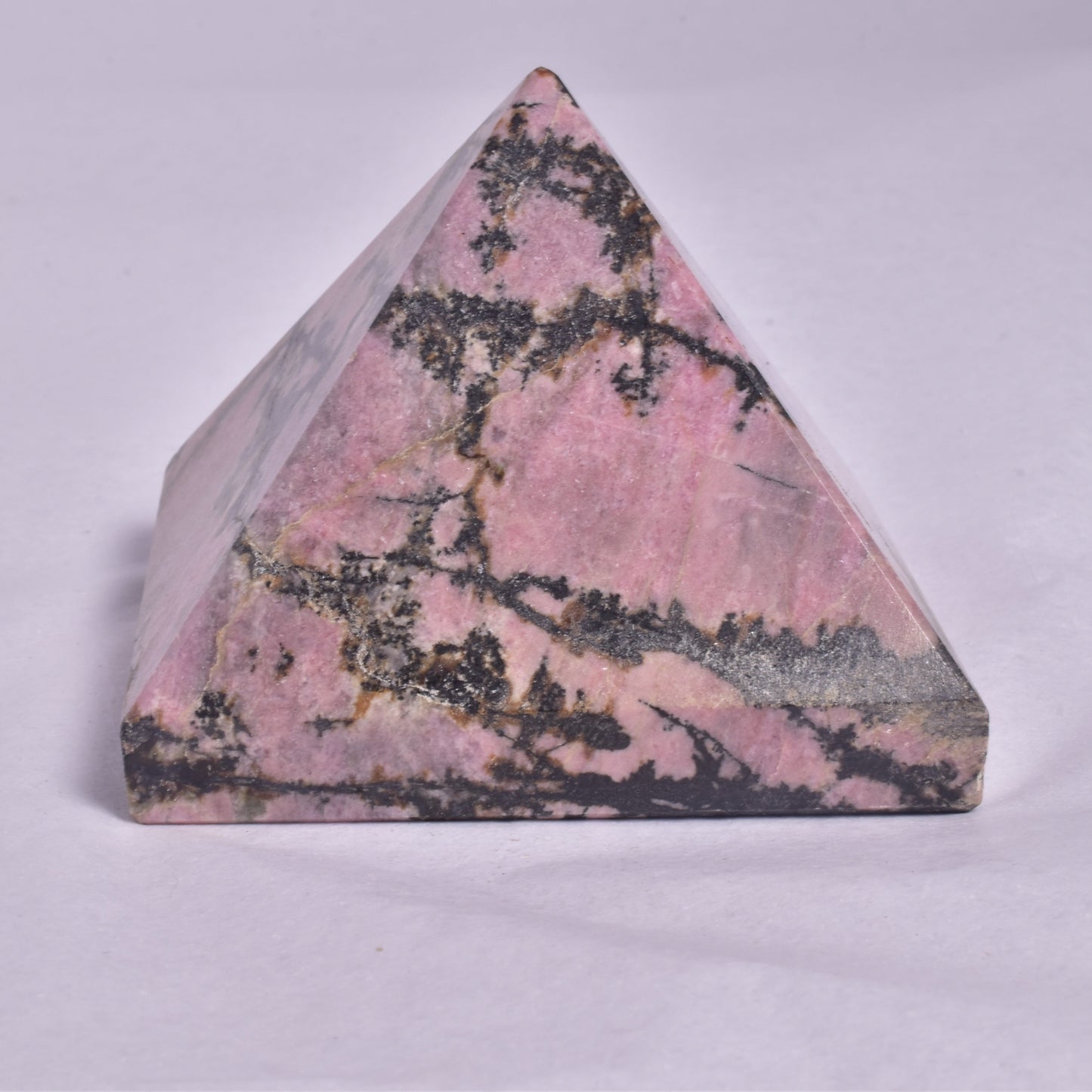 RHODONITE CRYSTAL PYRAMID P125