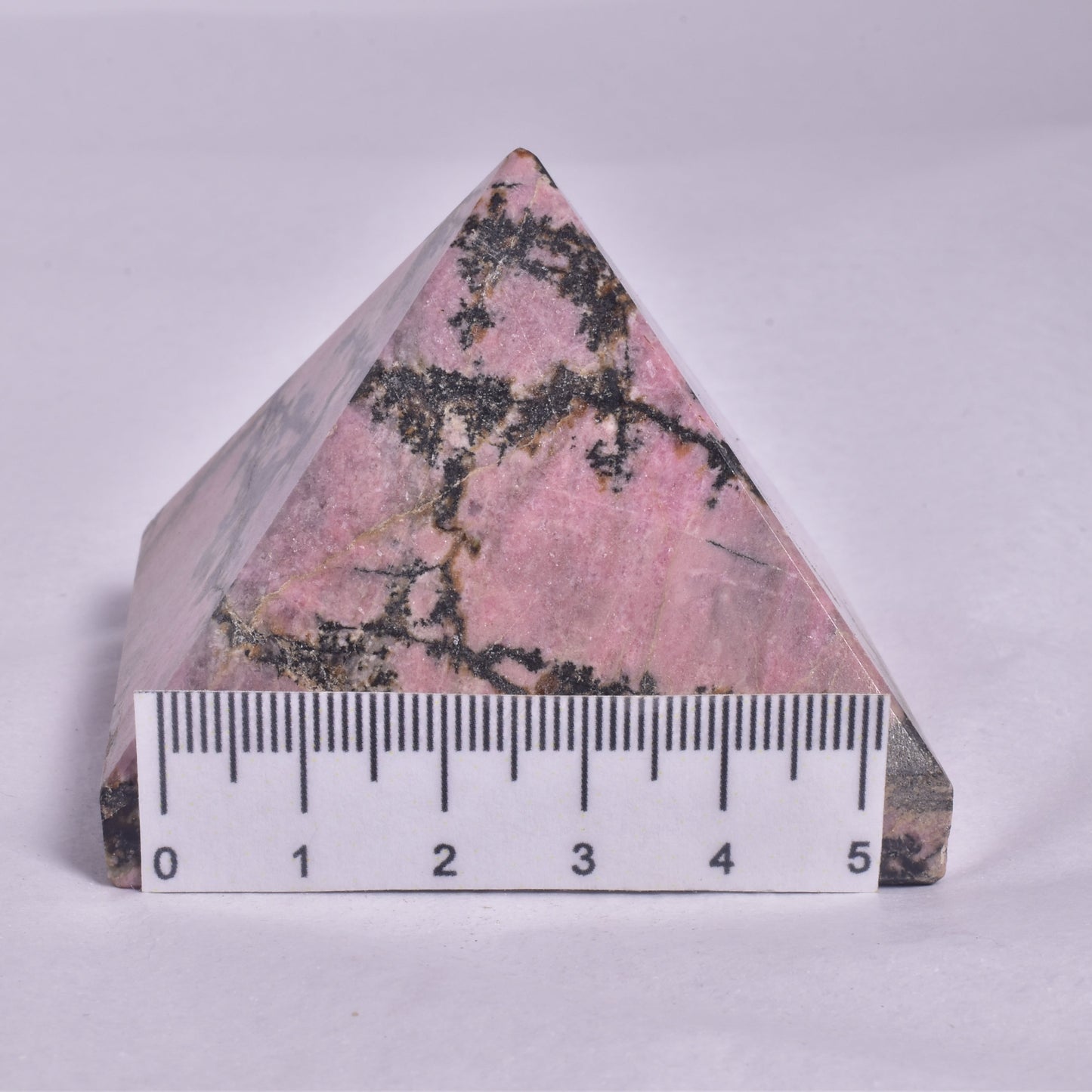 RHODONITE CRYSTAL PYRAMID P125