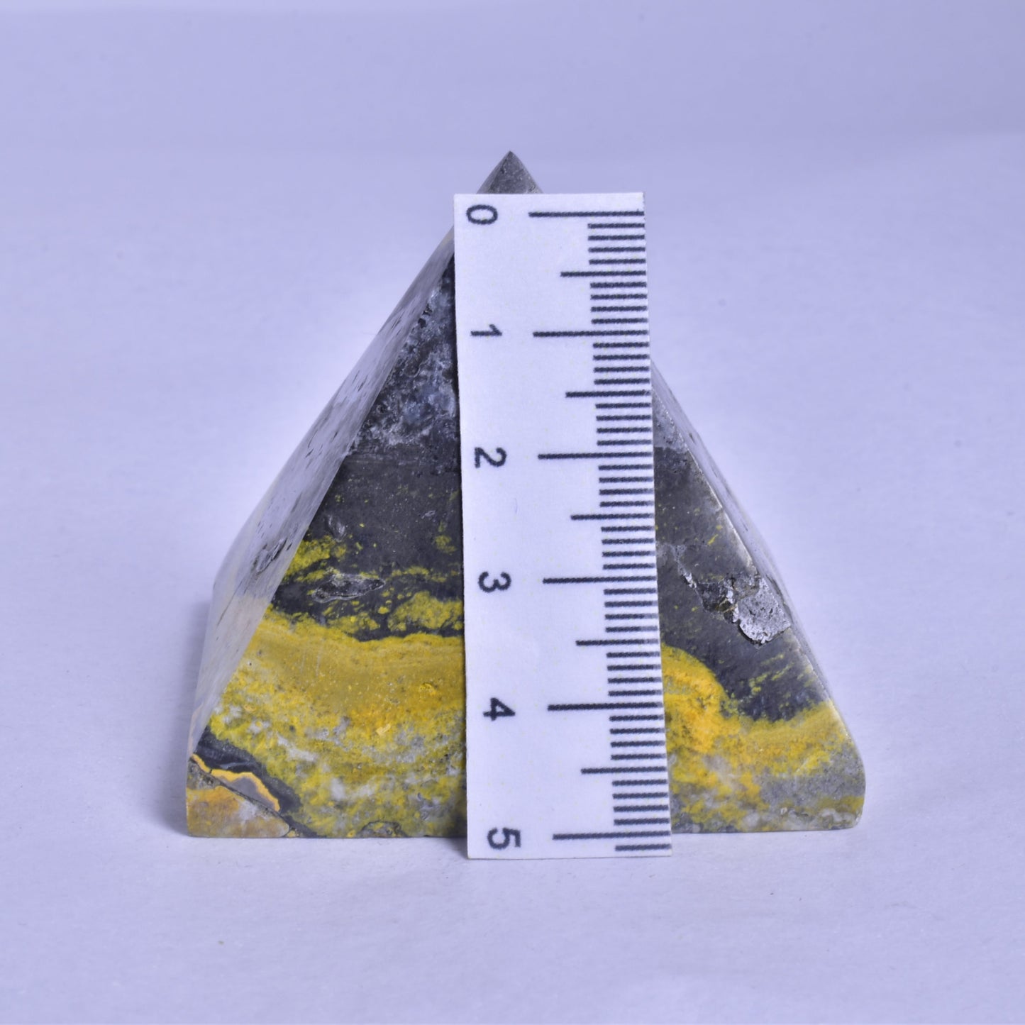 BUMBLEBEE JASPER CRYSTAL PYRAMID P944