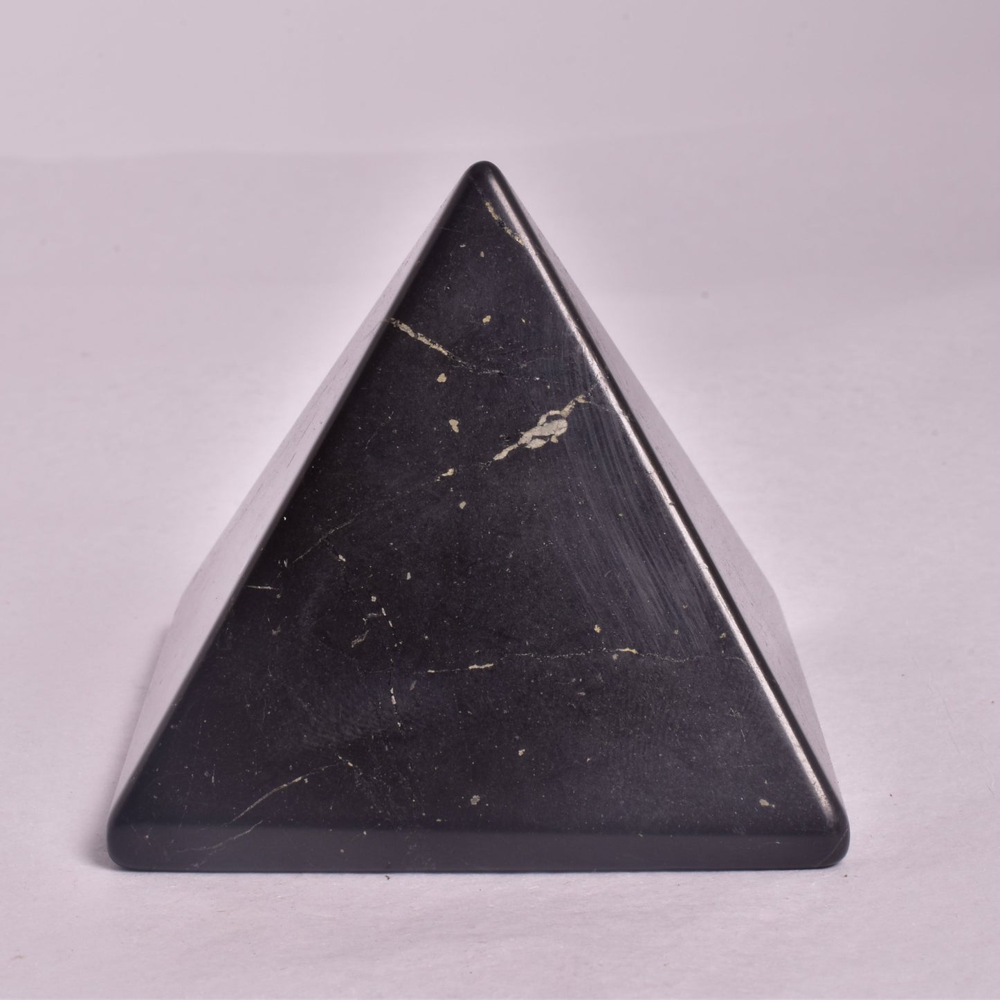BLACK TOURMALINE CRYSTAL PYRAMID P138