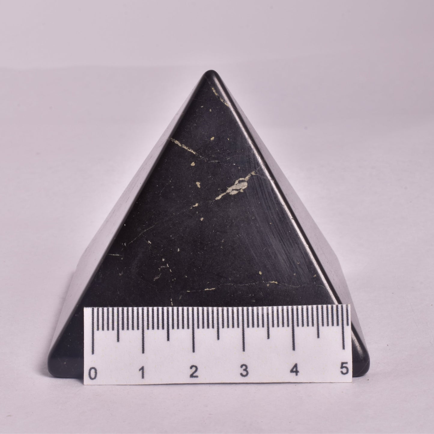 BLACK TOURMALINE CRYSTAL PYRAMID P138