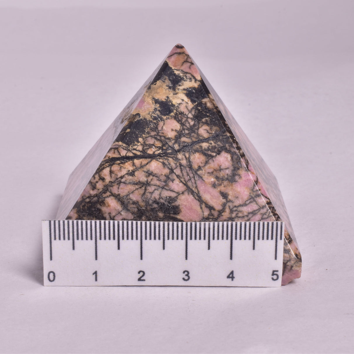 RHODONITE CRYSTAL PYRAMID P131