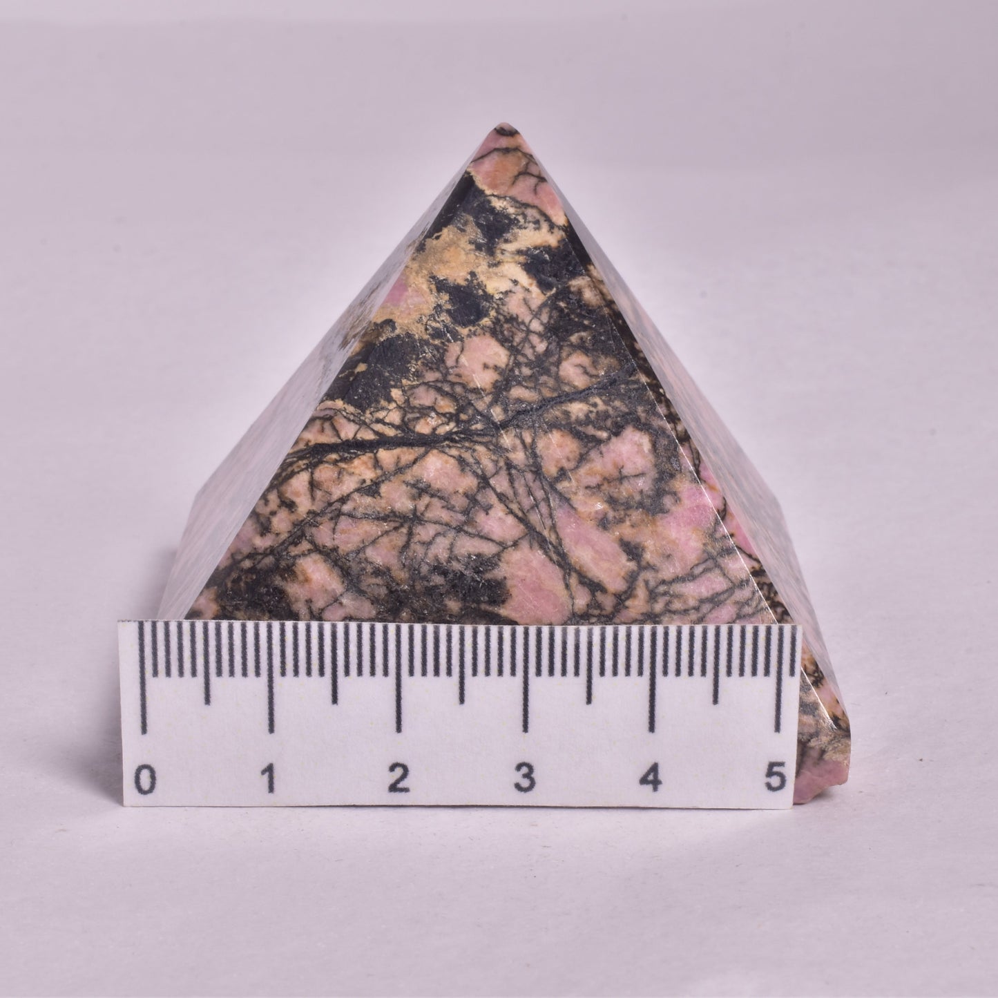 RHODONITE CRYSTAL PYRAMID P131
