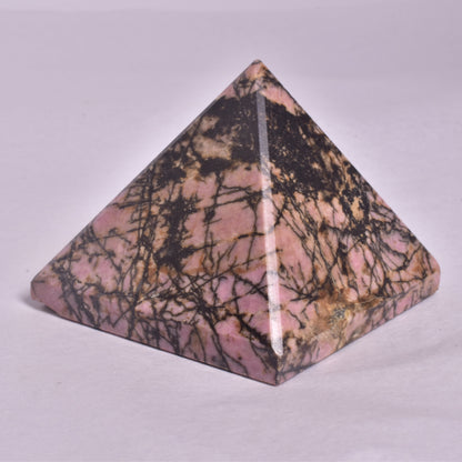 RHODONITE CRYSTAL PYRAMID P131