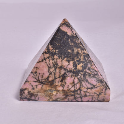 RHODONITE CRYSTAL PYRAMID P131