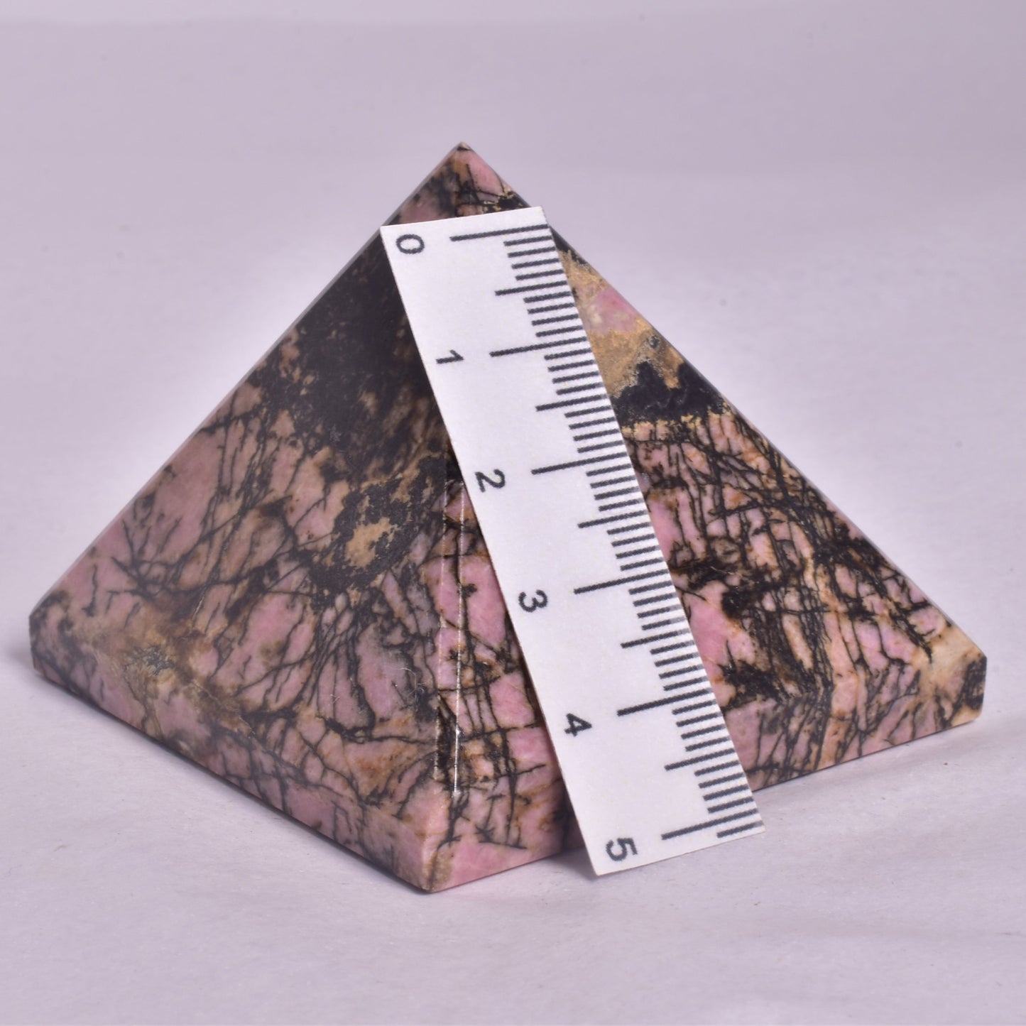 RHODONITE CRYSTAL PYRAMID P131