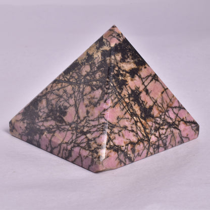 RHODONITE CRYSTAL PYRAMID P131