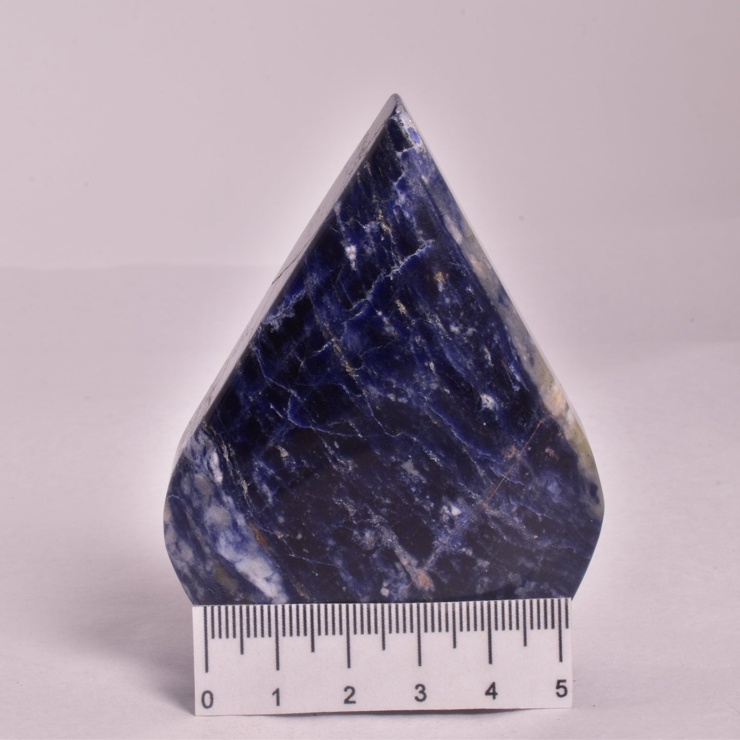 SODALITE CRYSTAL POLISHED FLAME P140