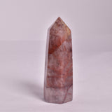 FIRE QUARTZ CRYSTAL 6 SIDED POINT GENERATOR P152