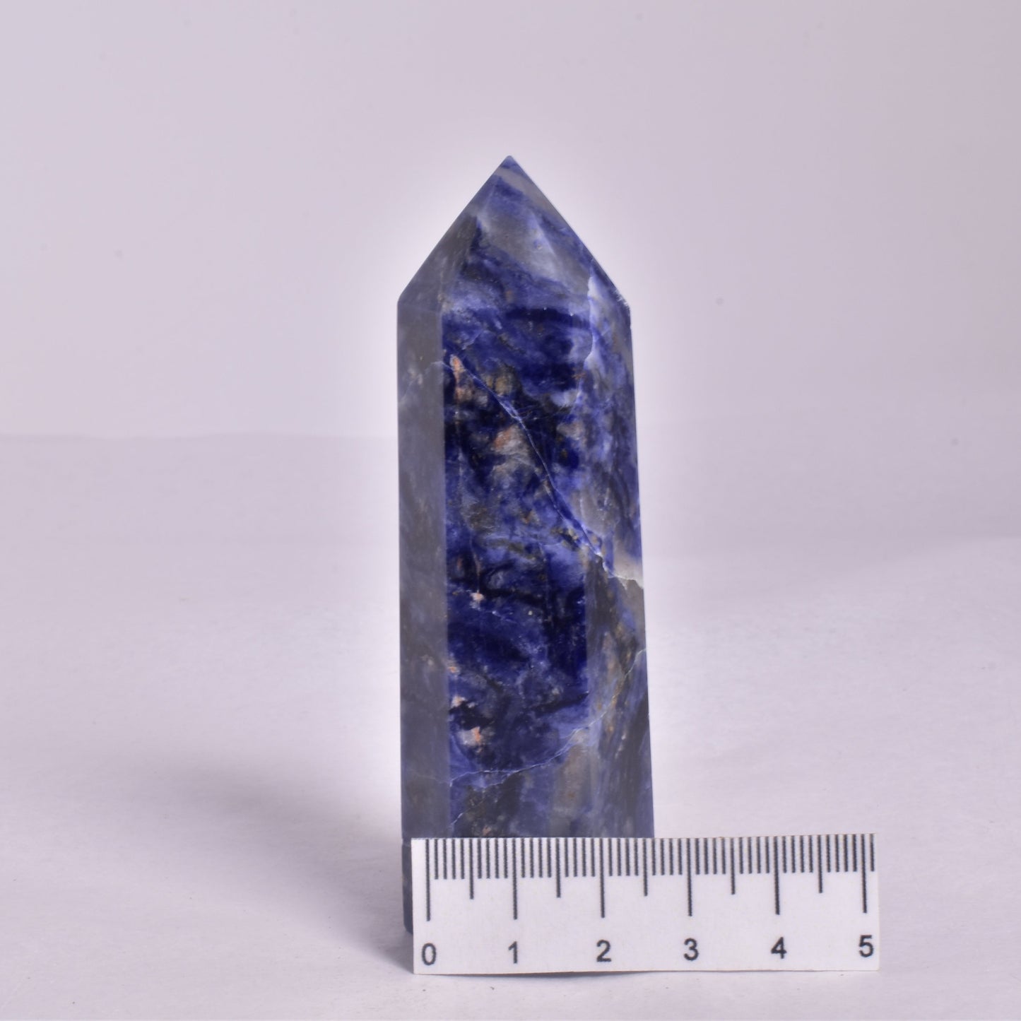 SODALITE CRYSTAL 6 SIDED POINT GENERATOR P183