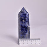 SODALITE CRYSTAL 6 SIDED POINT GENERATOR P183